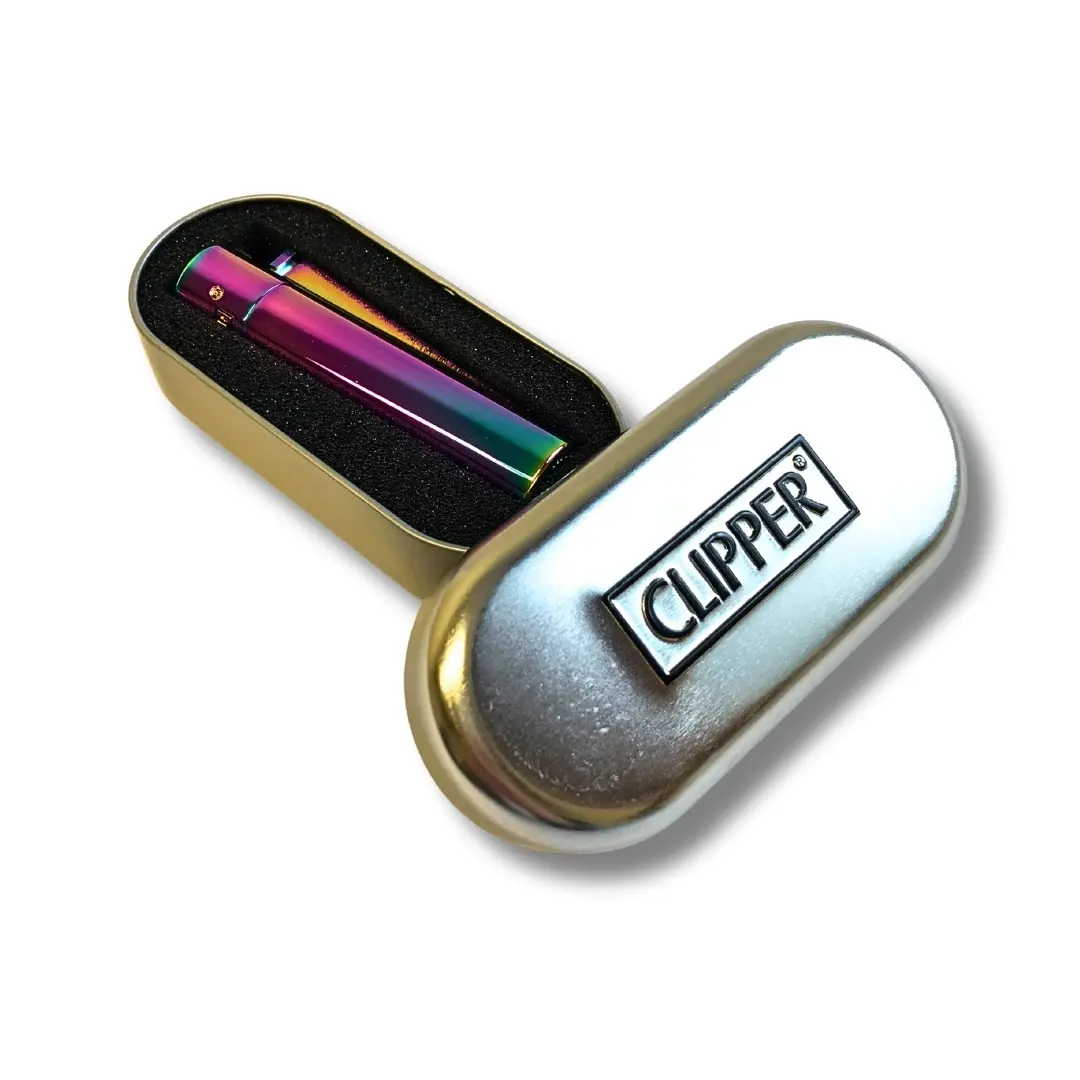 Clipper Feuerzeug Metall Icy Verpackung Clipper Feuerzeug Metall Icy Verpackung