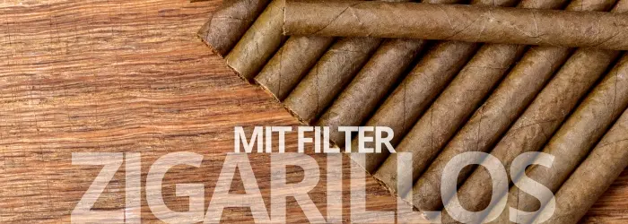 Zigarillos mit Filter Banner Mobile