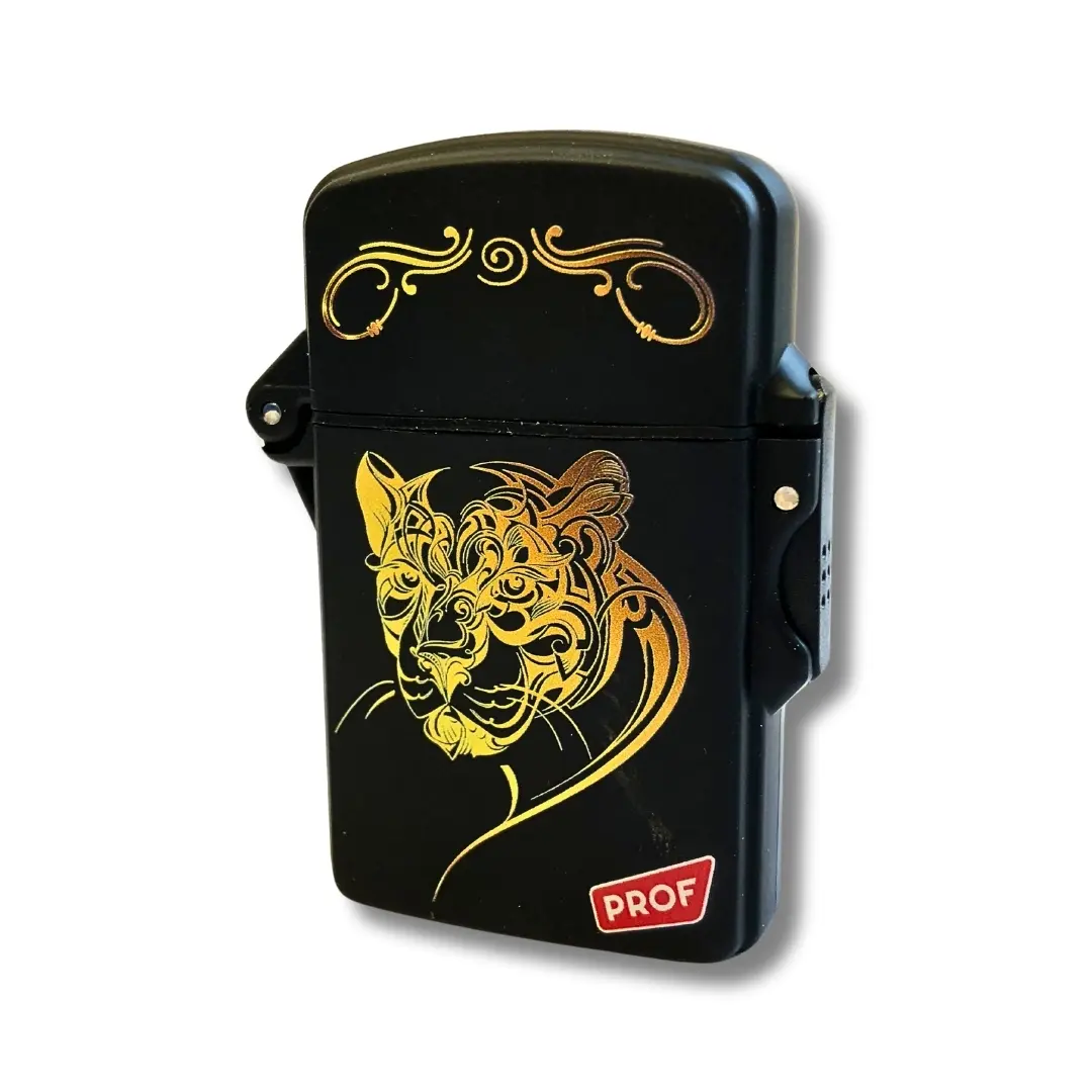 Prof Sturmfeuerzeug Jetflame Mean Animals Tiger