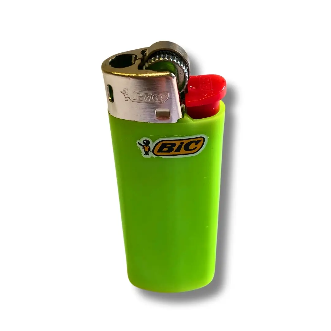 BIC Feuerzeug Mini J25 Reibrad Gruen