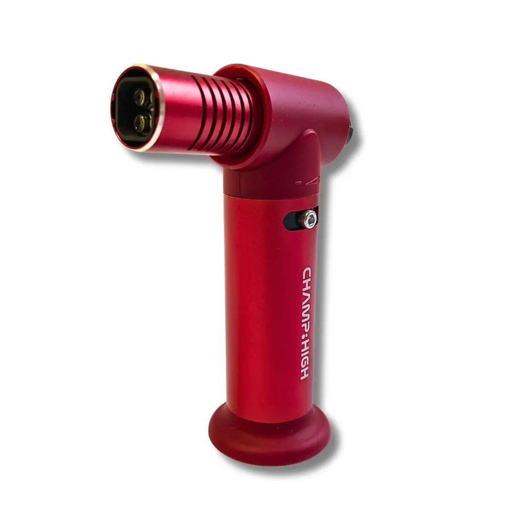 Champ High Sturmfeuerzeug Quad Jetflame Rot Champ High Sturmfeuerzeug Quad Jetflame Rot