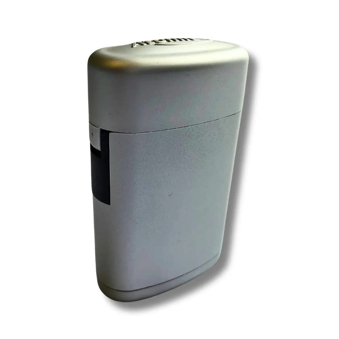 Atomic Sturmfeuerzeug Jetflame Matt Silber Atomic Sturmfeuerzeug Jetflame Matt Silber