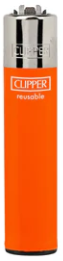 Clipper Feuerzeug Classic Solid Branded Orange Clipper Feuerzeug Classic Solid Branded Orange
