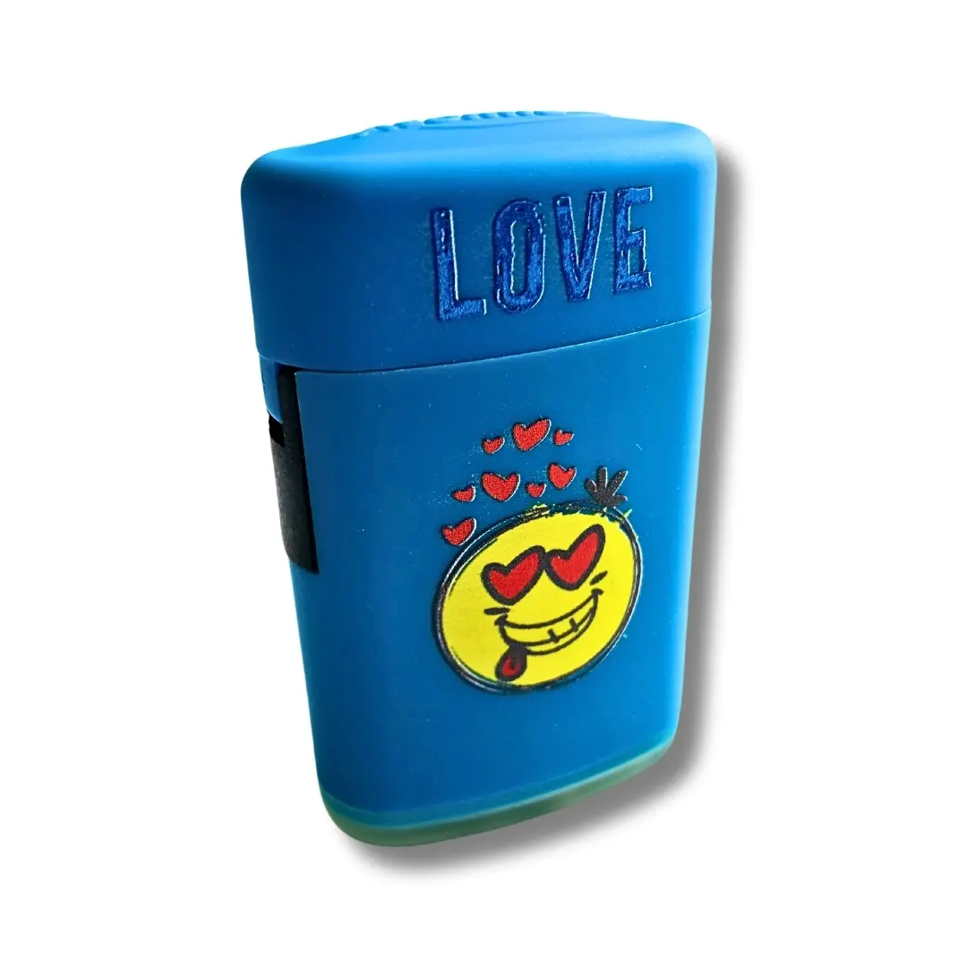 Atomic Sturmfeuerzeug Jetflame Love Blau Atomic Sturmfeuerzeug Jetflame Love Blau
