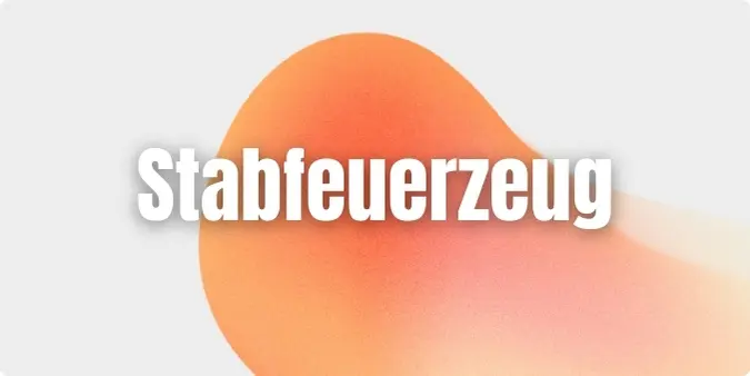 Stabfeuerzeug Icon