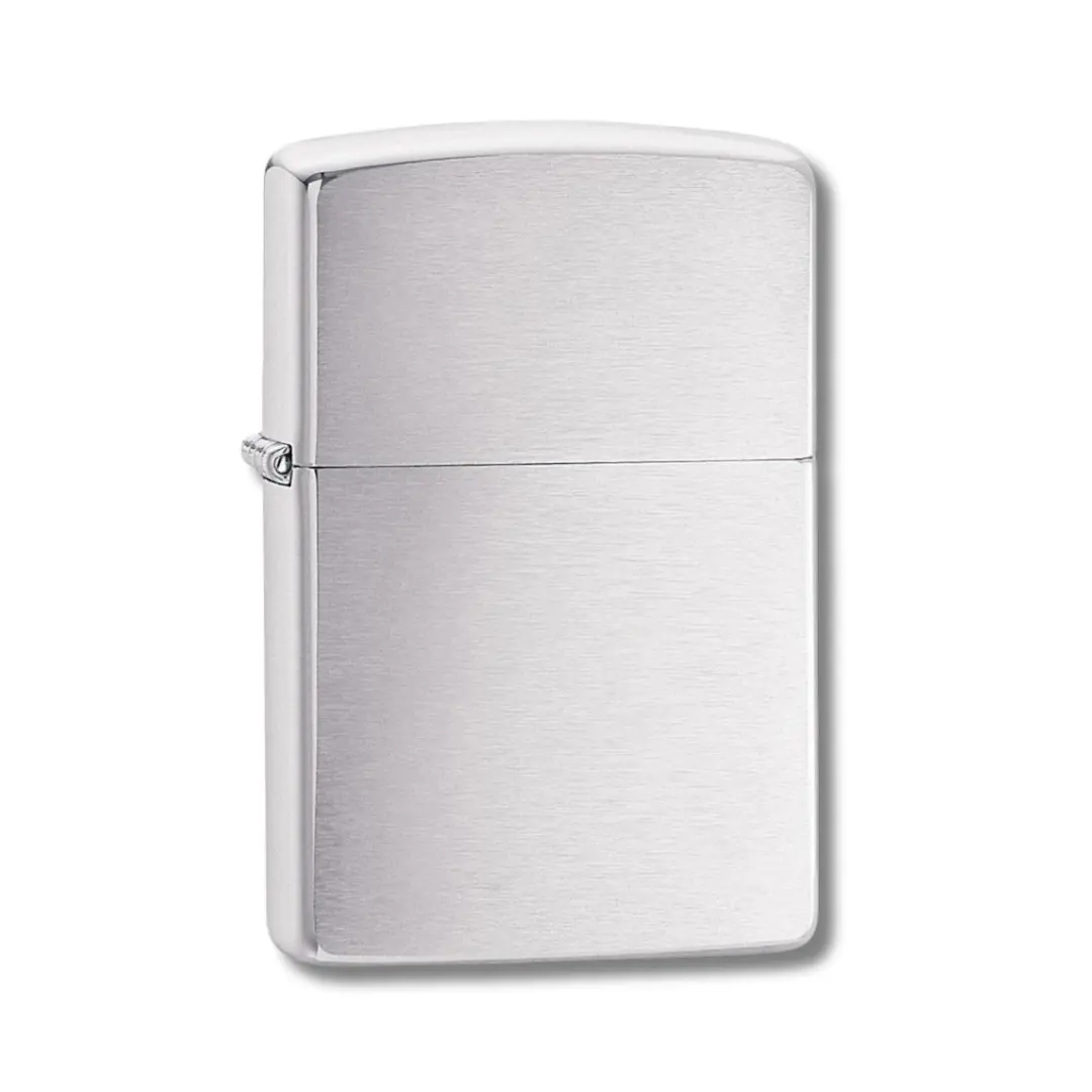 Zippo Feuerzeug Chrome Brushed Zippo Feuerzeug Chrome Brushed