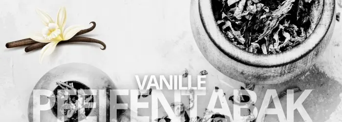 Pfeifentabak Vanille Banner Mobile