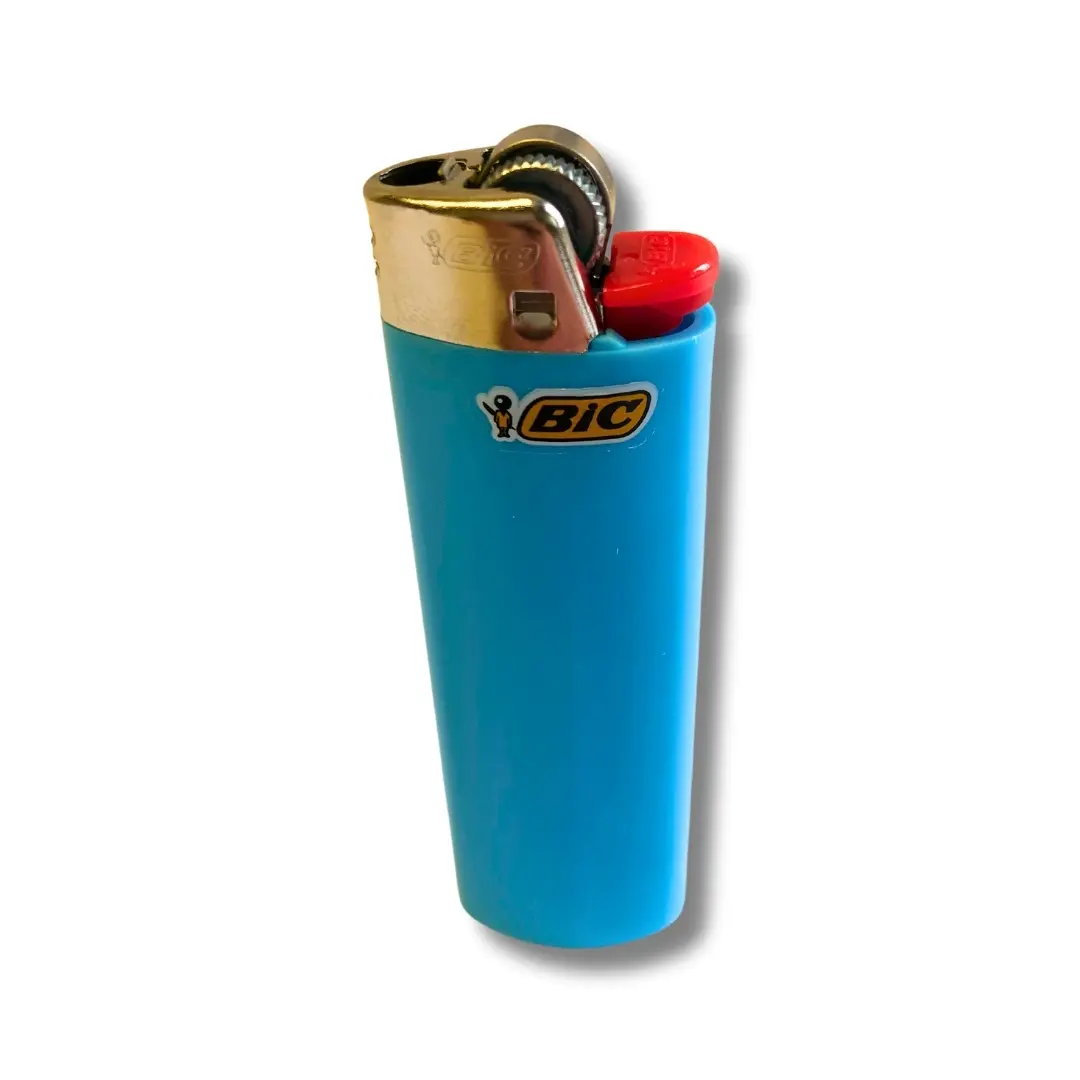 BIC Feuerzeug Maxi J26 Reibrad Hellblau BIC Feuerzeug Maxi J26 Reibrad Hellblau