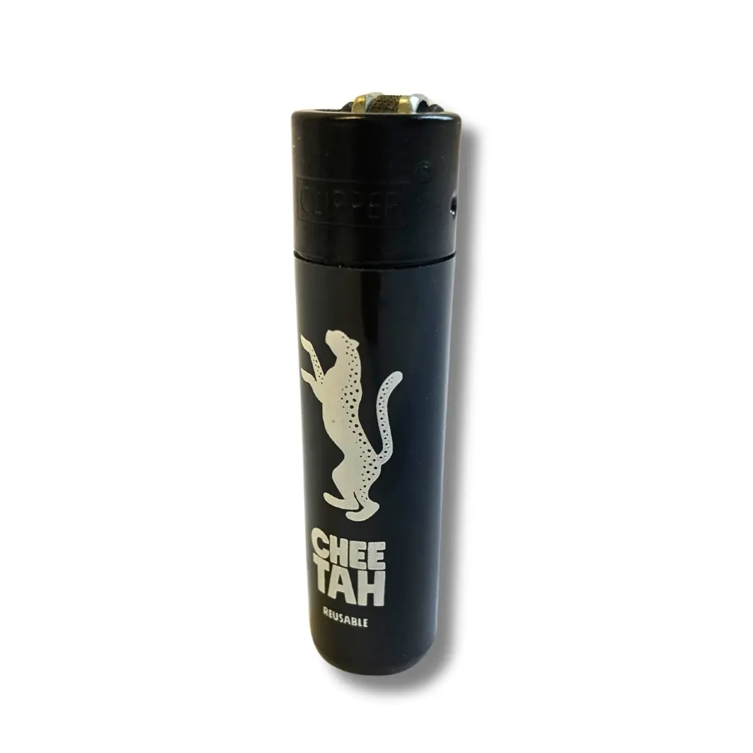 Clipper Feuerzeug Cheetah Schwarz