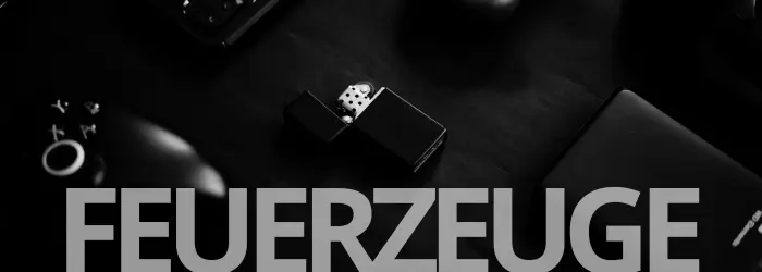 Feuerzeuge Banner Mobile