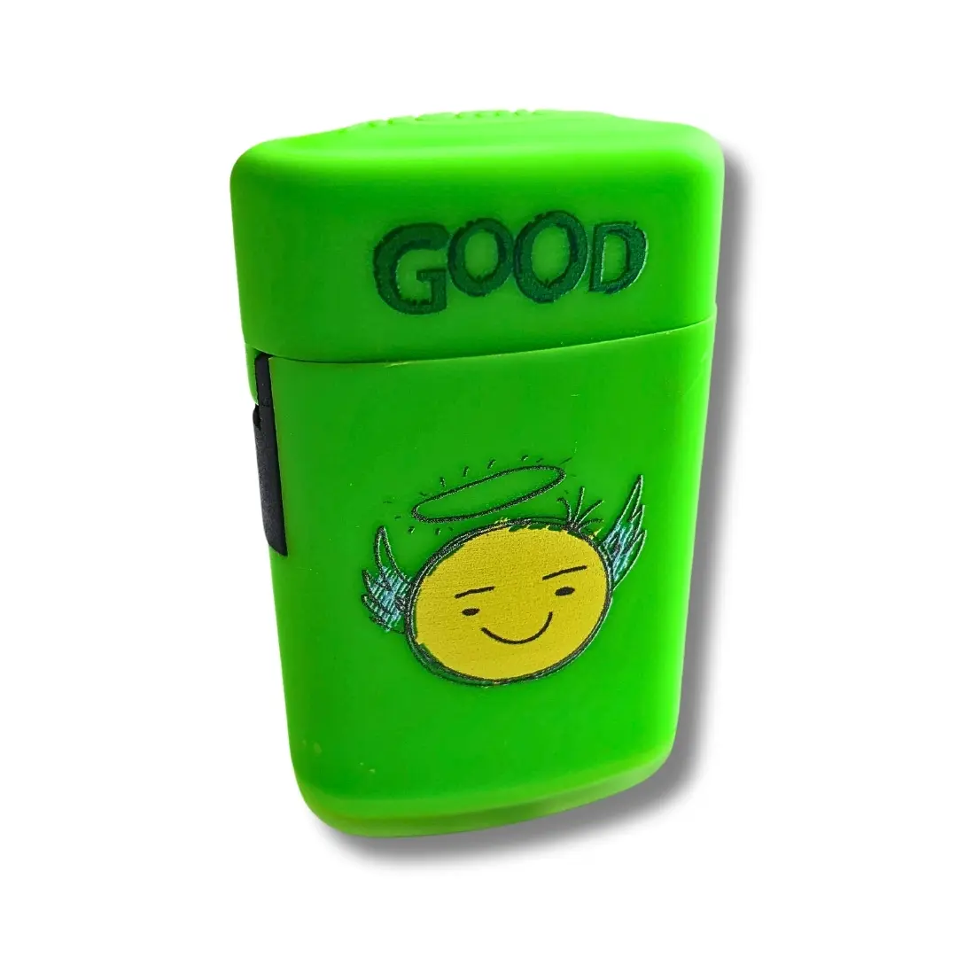 Atomic Sturmfeuerzeug Jetflame Good Gruen