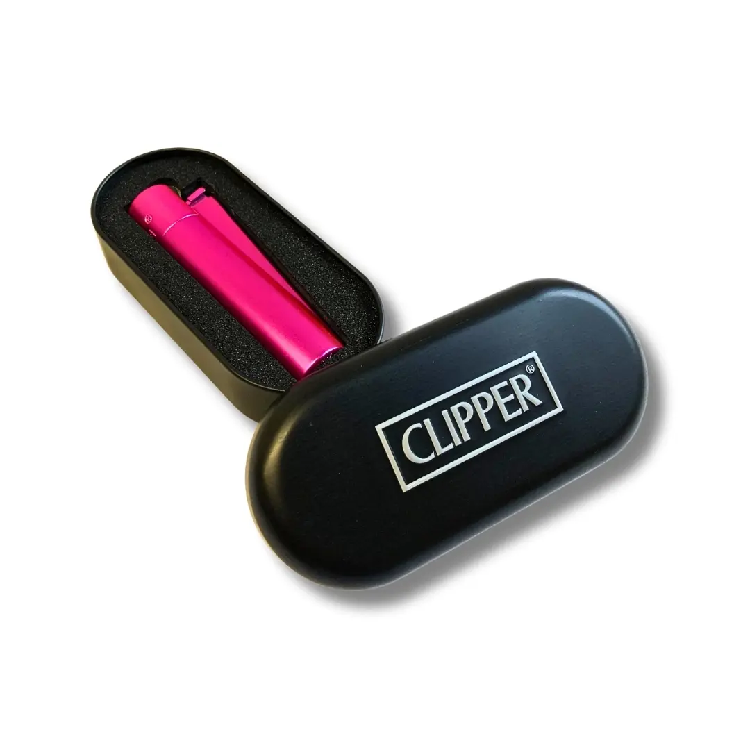Clipper Feuerzeug Metall Fuchsia Matt Verpackung Clipper Feuerzeug Metall Fuchsia Matt Verpackung