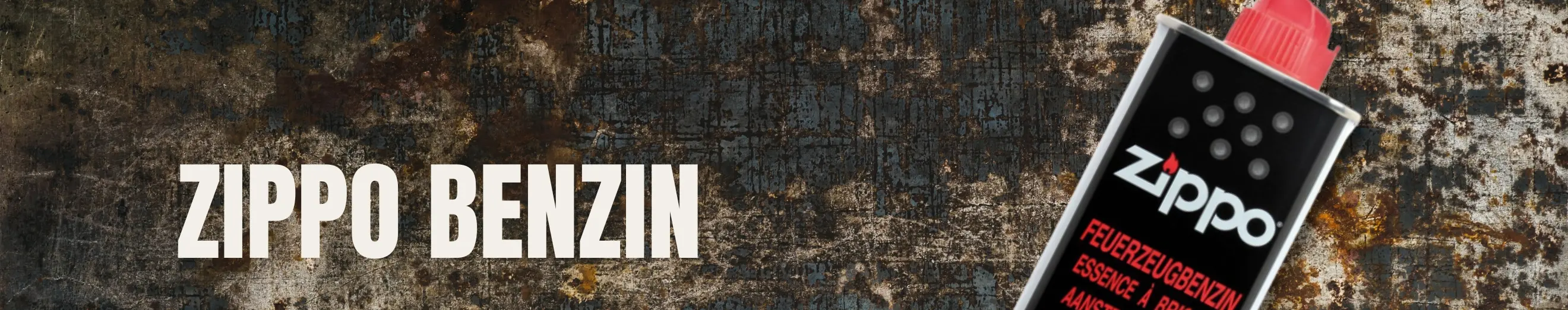 Zippo Benzin Banner