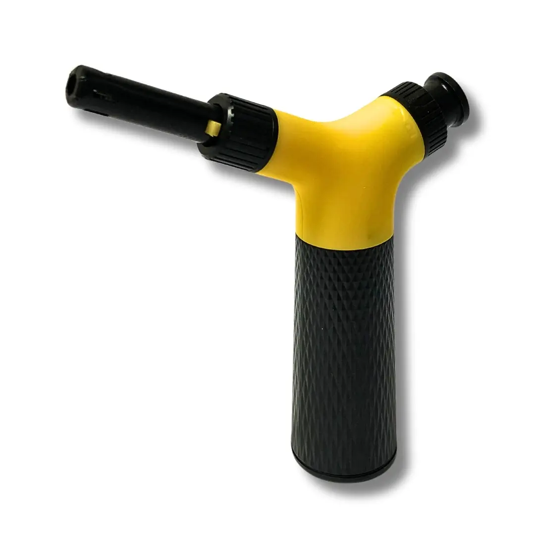 Prof Feuerzeug Elektro mit Powerknopf Gelb Prof Feuerzeug Elektro mit Powerknopf Gelb