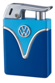 VW Volkswagen Metall Feuerzeug Tank Blau Hellblau