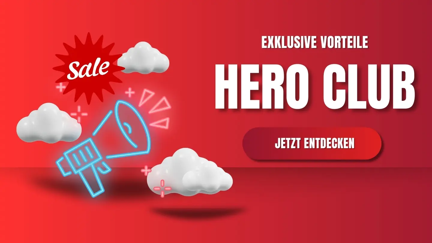 Feuerzeug Hero Club Banner Feuerzeug Hero Club Banner