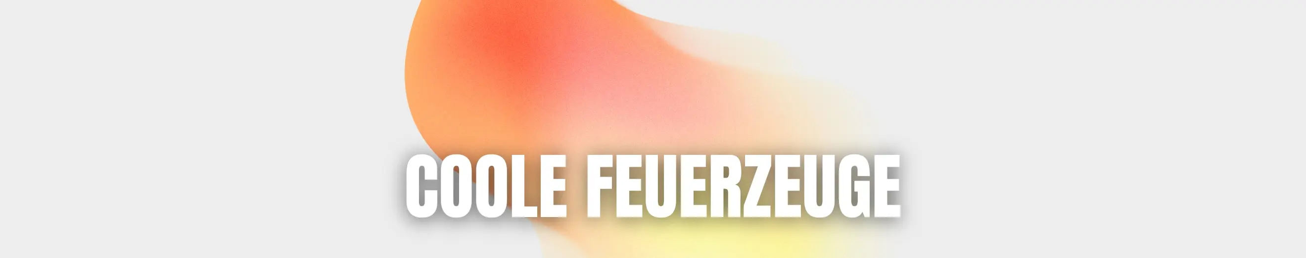 Coole Feuerzeuge Banner